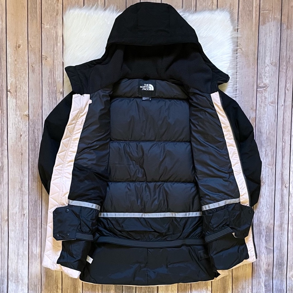 The North Face Women’s Pallie Down Waterproof Ski Jacket In Morning Pink - Picture 5 of 10